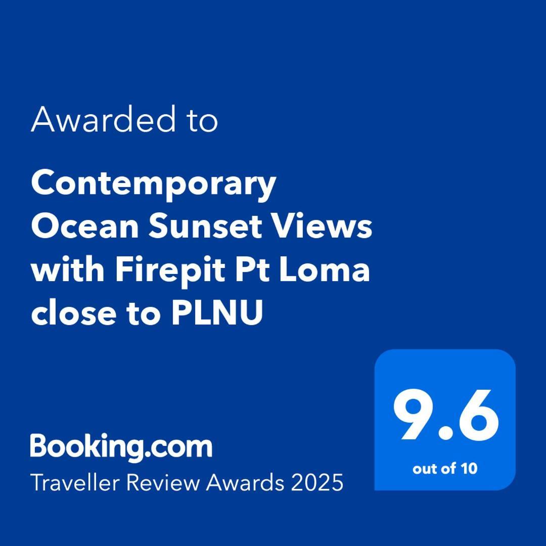 סן דייגו Contemporary Ocean Sunset Views With Firepit Pt Loma Close To Plnu מראה חיצוני תמונה